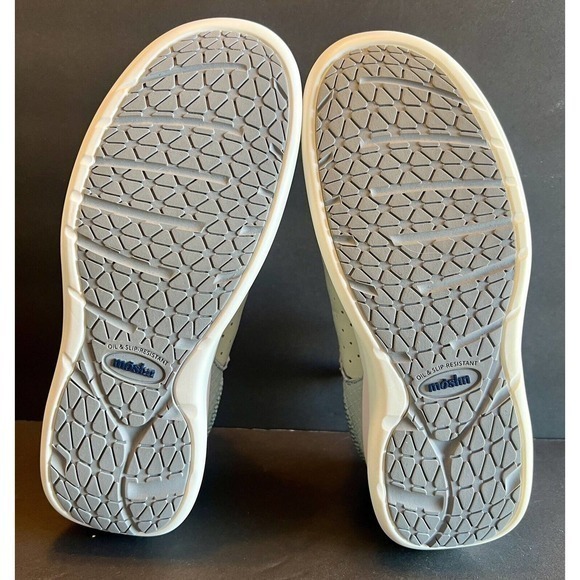 Moshn by Klogs Rhythm Neutral Paint Slip Resistant Cream Gray Pink Shoes 7 M NIB - Picture 5 of 11